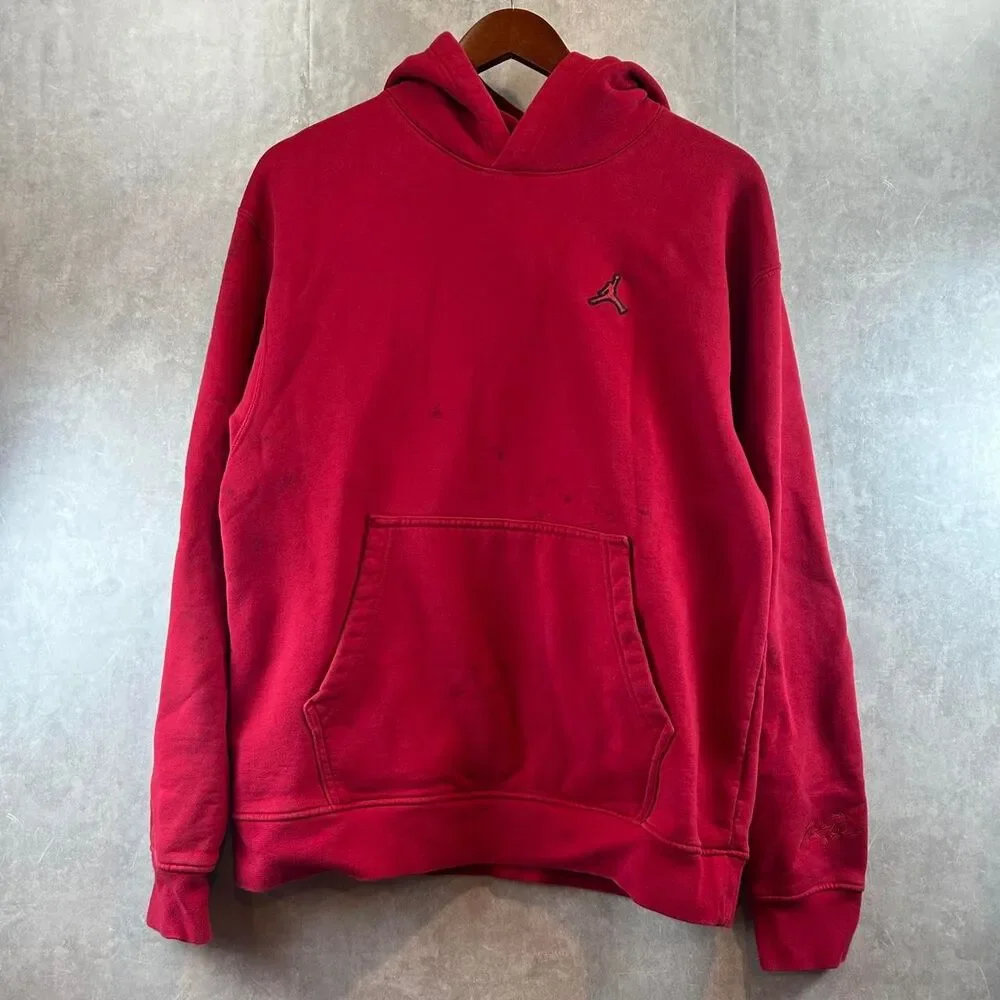 Jordan Men's Red Hoodie